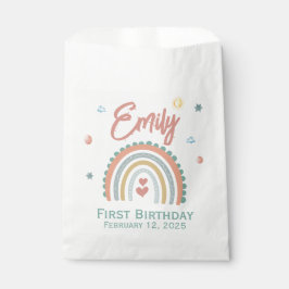 Bolsa De Papel Chica Boho Birthday Magic