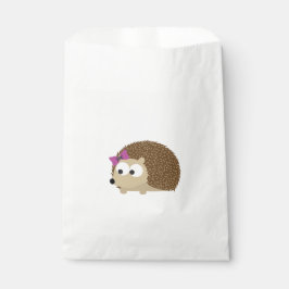 Bolsa De Papel Chica Cute Hedgehog