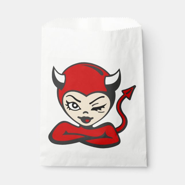 Bolsa De Papel chica de halloween (Anverso)