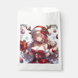 Bolsa De Papel Chica de Navidades de anime