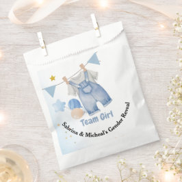 Bolsa De Papel Chica del equipo de examen de sexo de Boho Baby Cl