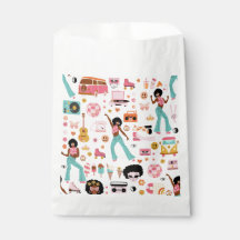 chica extranjero africano de disco de los años 70