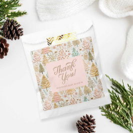 Bolsa De Papel Chica Winter Wonderland Baby Shower