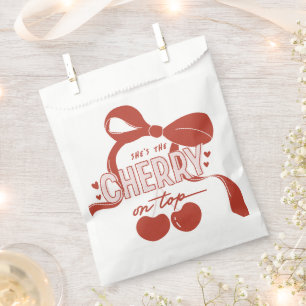 Bolsa De Papel Chicas de Cherry First Coquette