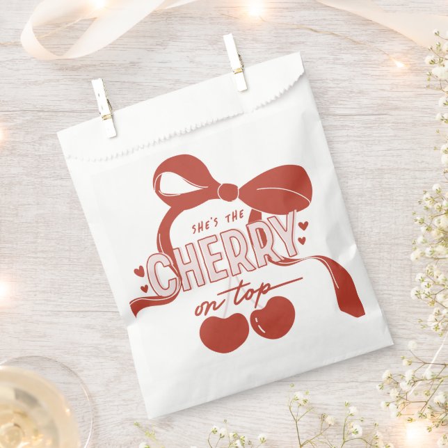 Bolsa De Papel Chicas de Cherry First Coquette (Cortado)