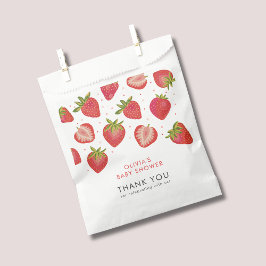 Bolsa De Papel Chicas de fresa Baby Shower
