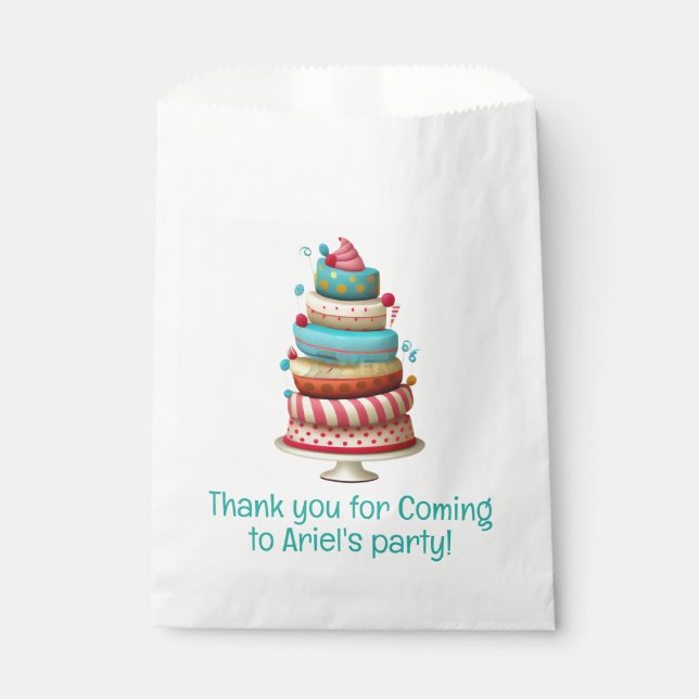 Bolsa De Papel Chicas de la fiesta de los bolsos (Anverso)