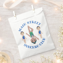 Bolsa De Papel Chicas De Natación Sincronizados Síncronos Deporte