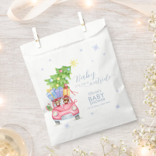 Bolsa De Papel Chimuelo Frio Fuera Reno Oso Baby Shower