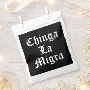 Bolsa De Papel Chinga LA Migra