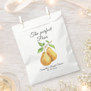 Bolsa De Papel Chorro de acuarela Perfecta Floral de Bodas de la