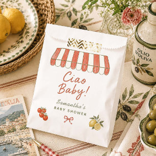 Bolsa De Papel Ciao Baby Mercado Italiano Baby Shower