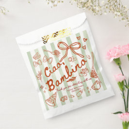 Bolsa De Papel Ciao Bambino (Olive Green)