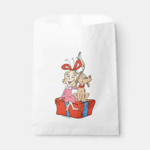 Bolsa De Papel Cindy Lou Quién y Max en un Regalo