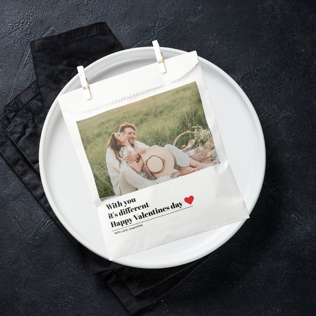 Bolsa De Papel Cita romántica de moda | Mejor regalo de Valentine (Subido por el creador)