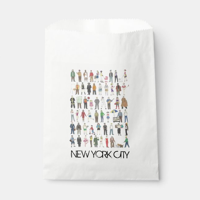 Bolsa De Papel Ciudadanos de la ciudad de Nueva York (Anverso)