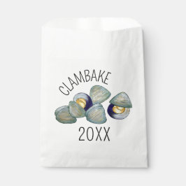 Bolsa De Papel Clama Clambake Rhode Island New England Marisco
