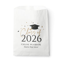 Clase de 2026 Graduación con Confeti