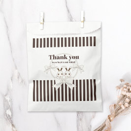 Bolsa De Papel Clásico Moderno Chica de conejito gemelo lindo