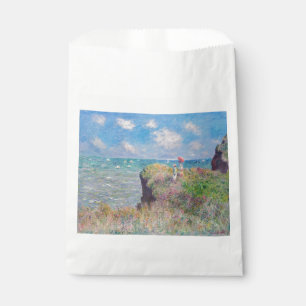 Bolsa De Papel Claude Monet - Camino acantilado en Pourville
