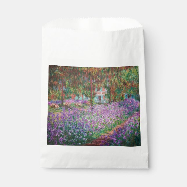 Bolsa De Papel Claude Monet - El jardín del artista en Giverny (Anverso)