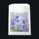 Bolsa De Papel Claude Monet - Lilac Irises / Iris Mauves<br><div class="desc">Lilac Irises / Iris Mauves - Claude Monet,  1914-1917</div>