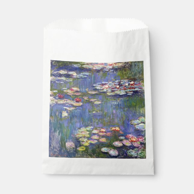 Bolsa De Papel Claude Monet - Lilies de agua / Nympheas (Anverso)
