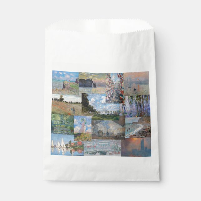 Bolsa De Papel Claude Monet - Patchwork (Anverso)