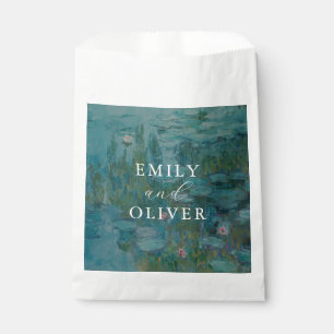 Bolsa De Papel Claude Monet Water Lilies Boda