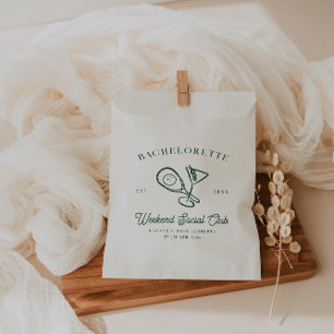 Bolsa De Papel Club Campestre Pickleball Bachelorette
