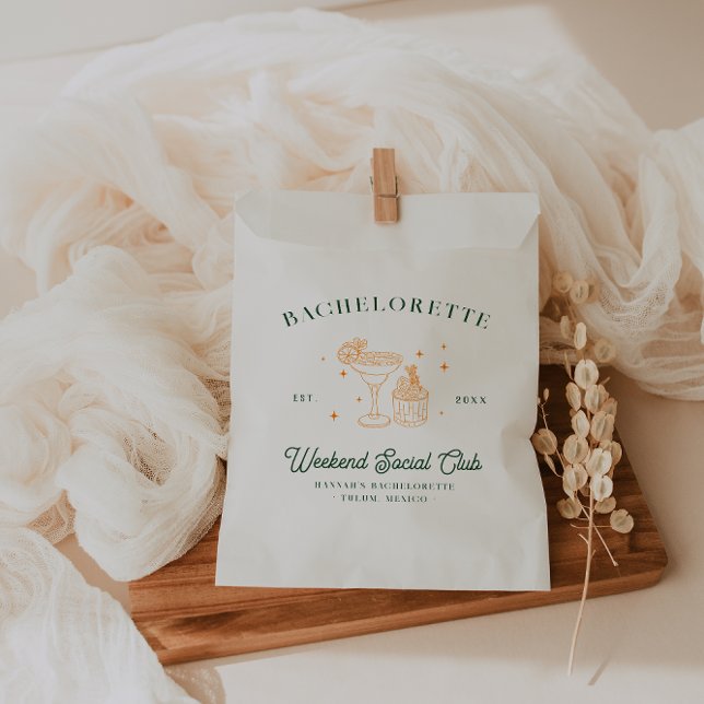 Bolsa De Papel Club de cócteles de verano | Bachelorette (Subido por el creador)