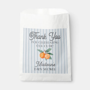 Bolsa De Papel Cocina Baby Shower de Blue Little Cutie Citrus