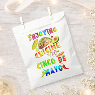 Bolsa De Papel Cocina De Cinco De Mayo