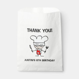 Bolsa De Papel Cocina de personalizado de chef muy amable