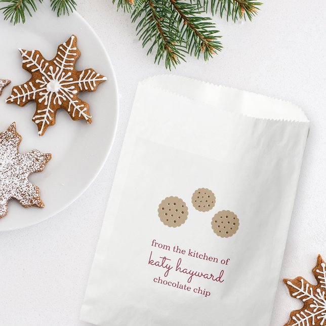 Bolsa De Papel Cocina personalizada de Holiday Gingersnap (Subido por el creador)