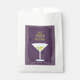 Bolsa De Papel Cócteles de Halloween