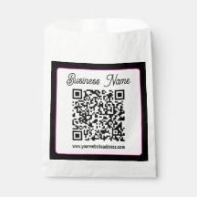 Código QR con letra cursiva de guión