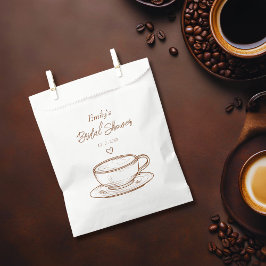 Bolsa De Papel Coffee Bag Wedding Favor | Bridal Shower