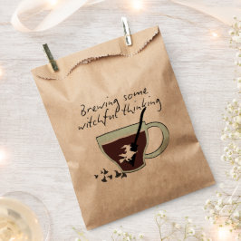 Bolsa De Papel Coffeeshop Mikitiez halloween espresso witz
