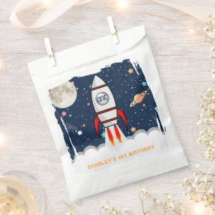Bolsa De Papel Cohete astronauta Espacio Ultraterrestre Primer cu