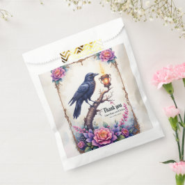 Bolsa De Papel Colección de Boda Cuervo Encantado
