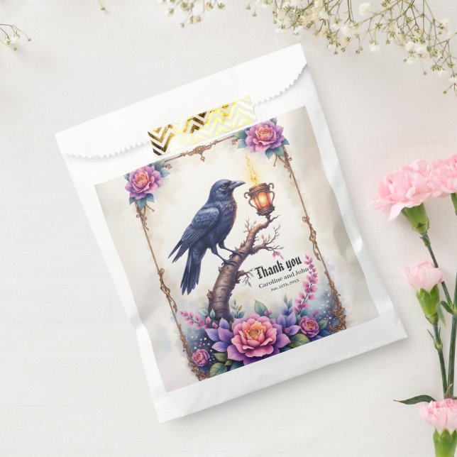 Bolsa De Papel Colección de Boda Cuervo Encantado (Sellado)