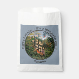 Bolsa De Papel Colección Henri Rousseau Tiger & Bull Fiesta Items