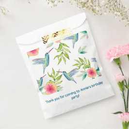 Bolsa De Papel Colibrí