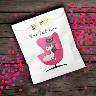 Bolsa De Papel Collares de Diamantes de Gatos Atómicos en Silla R