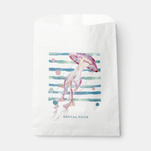 BOLSA DE PAPEL COLOR DEL AGUA JELLYFISH, ALQUILER DE VACACIONES