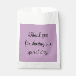 Bolsa De Papel Color sólido lilac