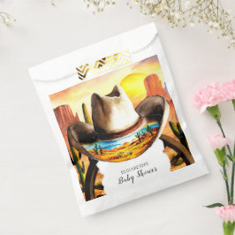 Bolsa De Papel Coloroso Magic Little Cowboy Baby Shower