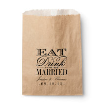 Comer, beber y estar casados Bolsa de Favor de la