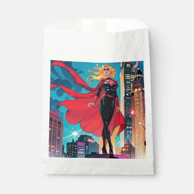 Bolsa De Papel Cómics americanos, Cómics americanos retro, superh (Anverso)